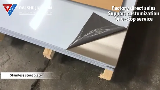 Factory Sale ASTM 201 304 310 316L 2.5mm 3mm Stainless Steel Plate Sheet