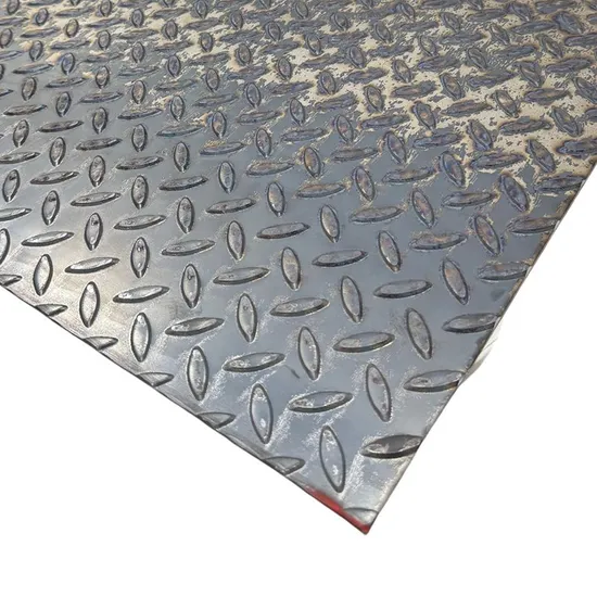 4mm Thickness Polished Cold Rolled 321 Stainless Steel Checker Plate in Stock