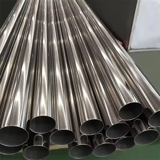 304 100mm 316 201 Round Custom Size Stainless Steel Pipe with High Quality 