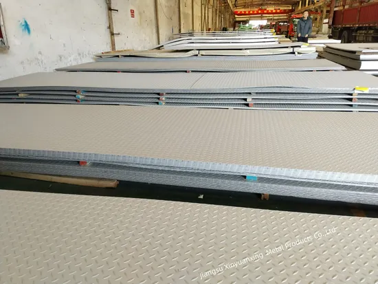 Stainless Steel Checker Plate Piastra in Acciaio Inossidabile Piastra Paramotore Skid Plate Patterned 