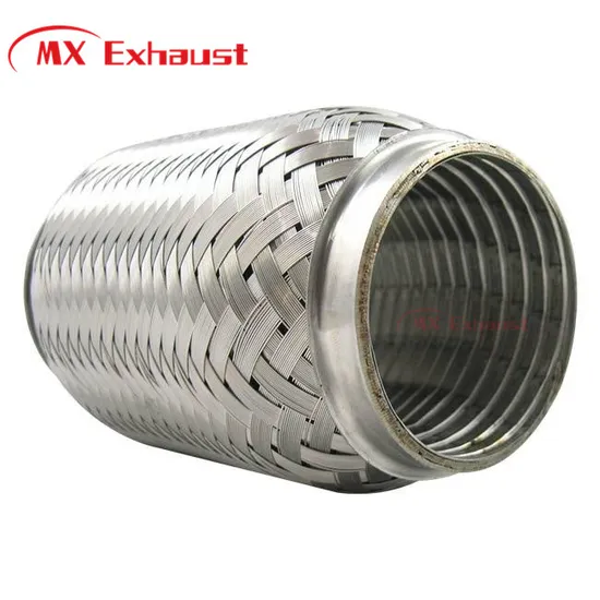 Customized Size Universal for Exhaust Flexible Bellows Pipe Stainless Steel Double Braid 