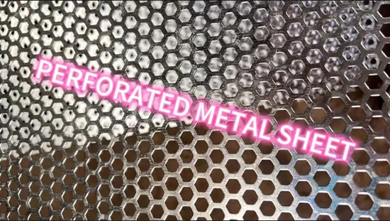 Stainless Steel Galvanized Steel or Aluminum Perforated Metal Sheet for Screen Sieving or Speaker Grills High Quality with Good Price 