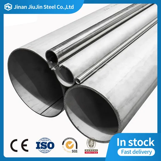 Customized Size 201 304 316 Polished Surface Seamless Stainless Steel Pipe 