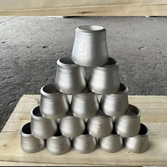 Stainless Steel Eccentric Cone Size Welded Head Concentric Eccentric Stamping High Pressure Size Head Reducing Pipe 