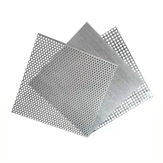 China Factory 201 304 Perforated Stainless Steel Sheet with Good Quality 