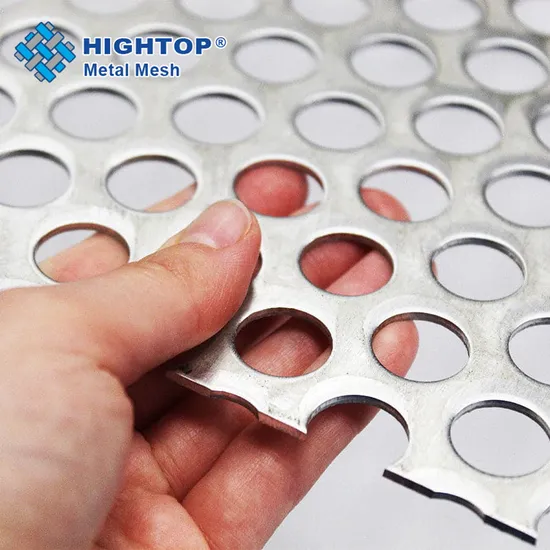 Factory Price Custom Hole 304 316L Stainless Steel Perforated Metal Sheet for Fence Panels 