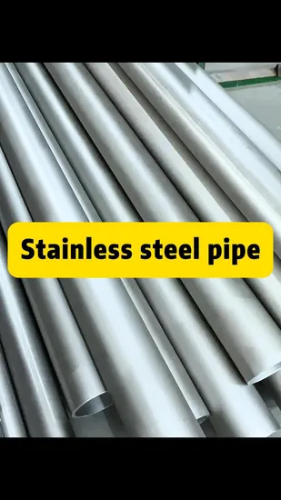 Manufacturer Price Customized Size Grade 204 Seamless Stainless Steel Pipe 