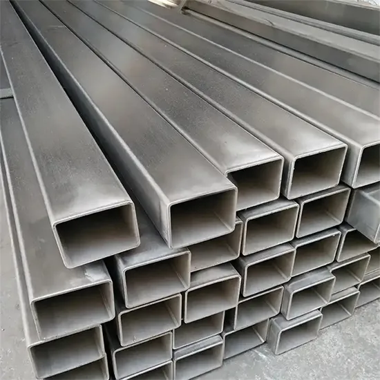 Online Wholesale Square Custom Size SS304 SS304L SS316 SS316L Seamless Stainless Steel Pipe Welded Steel Pipe 